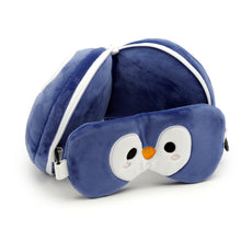 Load image into Gallery viewer, Penguin Kids' Travel Pillow Set