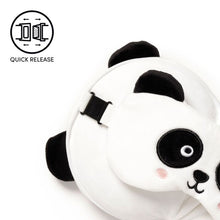 Load image into Gallery viewer, Panda Kids' Travel Pillow Set