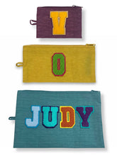Load image into Gallery viewer, Personalised your Flat Pouch Set / Jewel Mix