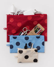 Load image into Gallery viewer, NEW! Flat Pouch Set / Polka Dot Mix