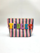 Load image into Gallery viewer, Personalised your Go Pouch Set / Candy Shop Stripes