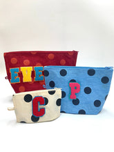 Load image into Gallery viewer, Personalised your Go Pouch Set / Polka Dot Mix