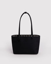 Load image into Gallery viewer, NEW! Medium Nylon Reversible Tote - Black Mix