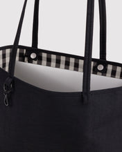 Load image into Gallery viewer, NEW! Medium Nylon Reversible Tote - Black Mix