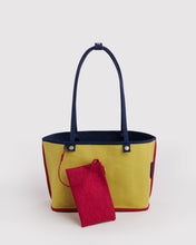 Load image into Gallery viewer, NEW! Medium Nylon Reversible Tote - Navy Mix