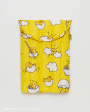 Load image into Gallery viewer, Puffy Laptop Sleeve / Gudetama 13"/14" (Small)