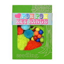 Load image into Gallery viewer, Love Pom Pom Key Rings
