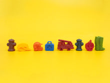 Load image into Gallery viewer, Fire Engine Crayon Set
