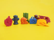 Load image into Gallery viewer, Fire Engine Crayon Set