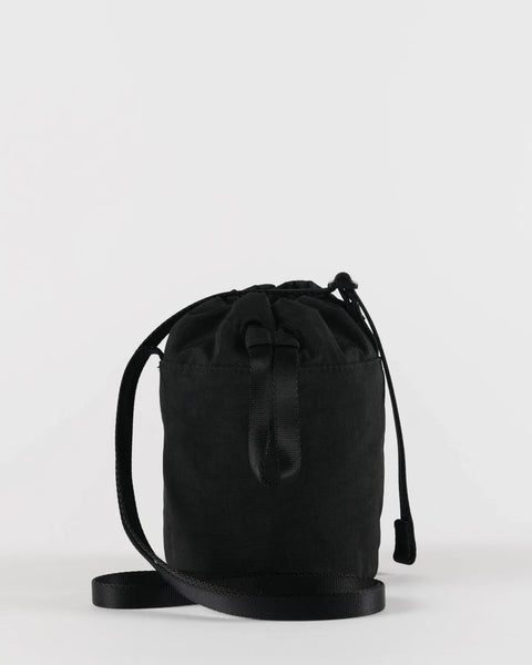 Mini Nylon Bucket Bag / Black