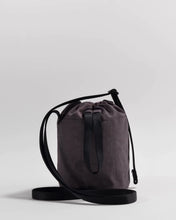 Load image into Gallery viewer, Mini Nylon Bucket Bag / Raisin