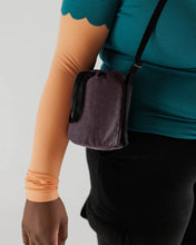 Load image into Gallery viewer, Mini Nylon Bucket Bag / Raisin