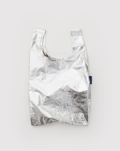 NEW! Baby Baggu / Chrome Metallic