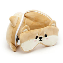 Load image into Gallery viewer, Shiba Inu Dog Kids&#39; Travel Pillow Set
