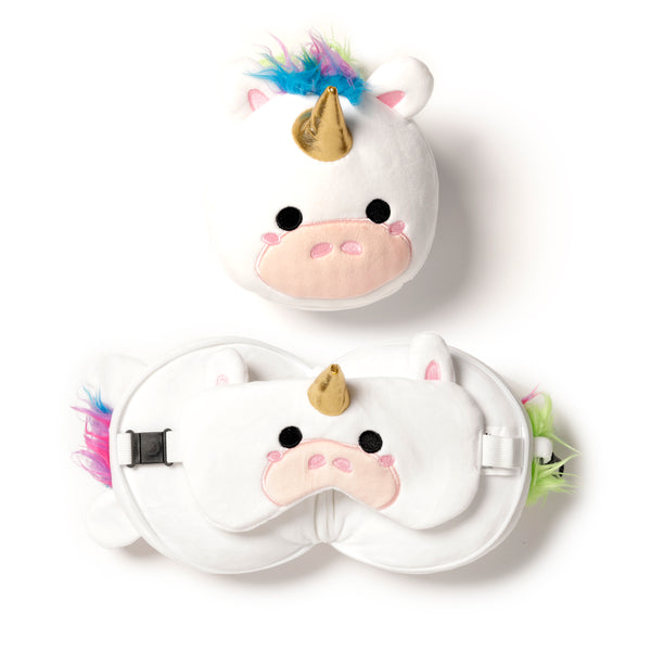 Unicorn Kids' Travel Pillow Set