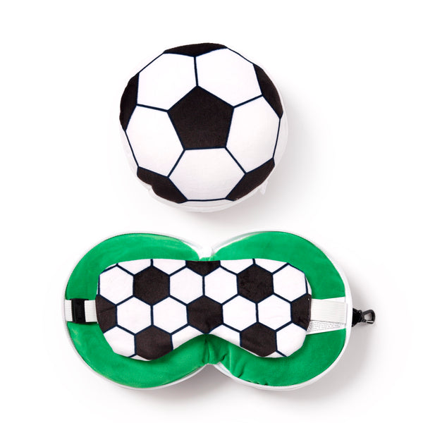 Football Kids' Travel Pillow Set