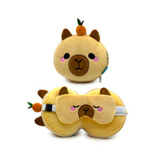 Load image into Gallery viewer, Capybara Kids' Travel Pillow Set
