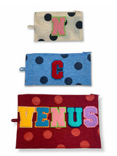 Load image into Gallery viewer, Personalised your Flat Pouch Set / Polka Dot Mix
