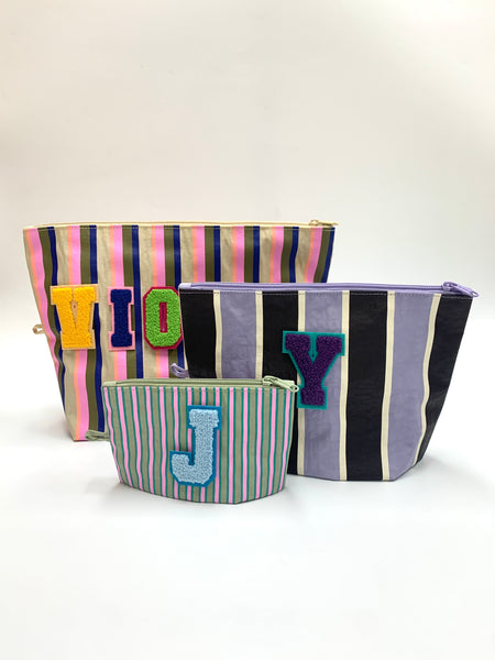 Personalised your Go Pouch Set / Candy Shop Stripes