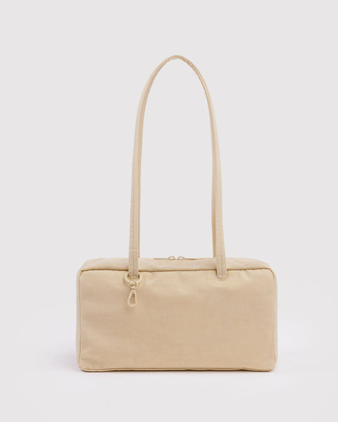 NEW HOT ITEM! Nylon Bowler Bag - Custard
