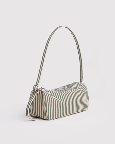 NEW! Nylon Loaf Bag - Sage Stripe
