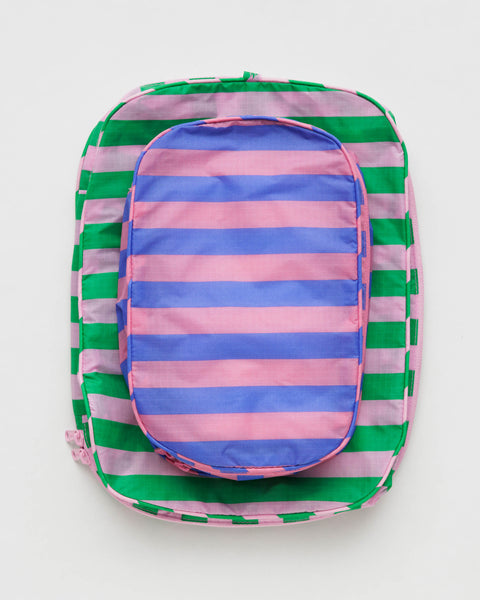 Packing Cube Set - Awning Stripes