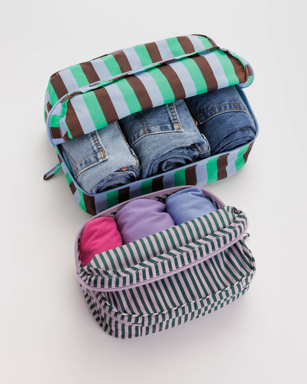 Packing Cube Set - Vacation Stripe Mix