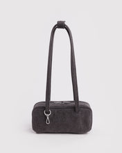 Load image into Gallery viewer, NEW HOT ITEM! Small Denim Bowler Bag - Washed Black Denim
