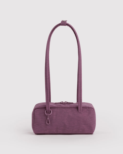 NEW HOT ITEM! Small Nylon Bowler Bag - Wild Plum