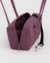 Load image into Gallery viewer, NEW HOT ITEM! Small Nylon Bowler Bag - Wild Plum
