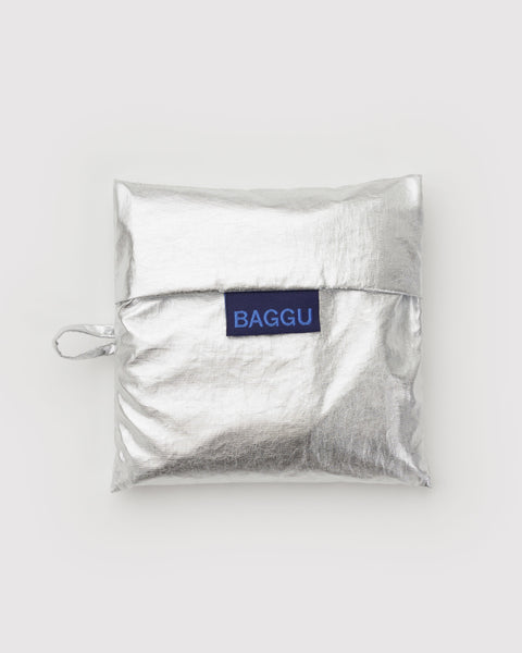 NEW! Standard Baggu / Chrome Metallic