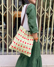 Load image into Gallery viewer, Knitty / Cherries / Light Green
