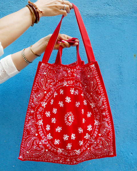 Mam / Paisley Print / Red