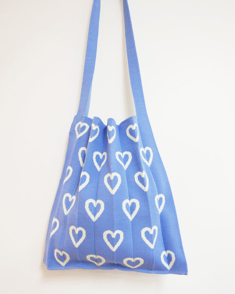 Knitty / Heart / Light Blue