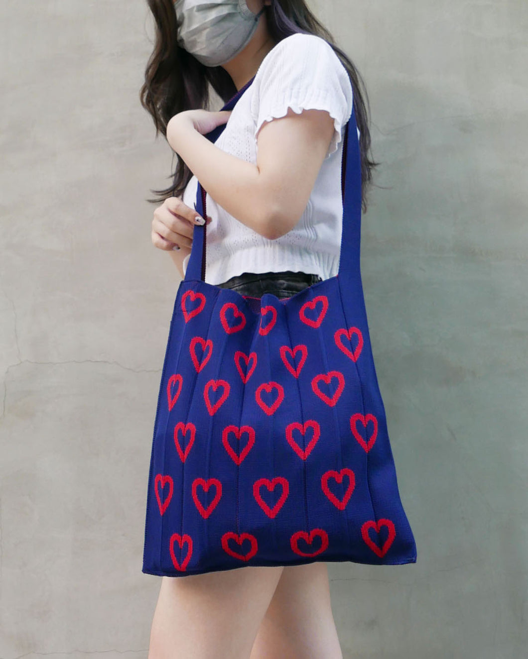 Knitty / Heart / Red