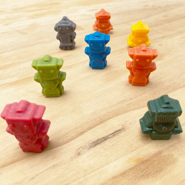 Robot Crayon Set