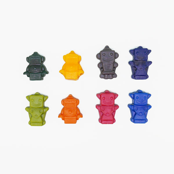 Robot Crayon Set