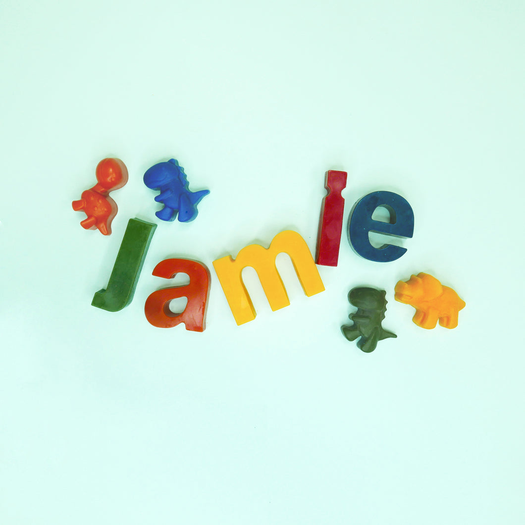 Personalised Name Crayon Set