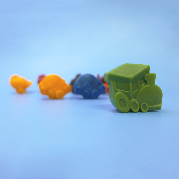 Transport Vehicles Crayon Set