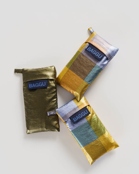 Wine Baggu Set of 3 / Warm Metallics