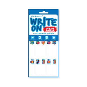 Write On Labels - Iron On Clothing Labels