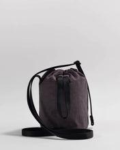Load image into Gallery viewer, Mini Nylon Bucket Bag / Raisin

