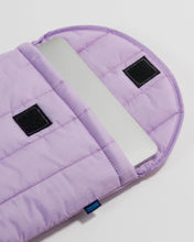 Load image into Gallery viewer, Puffy Laptop Sleeve / Dusty Lilac 13&quot;/14&quot; (Small)
